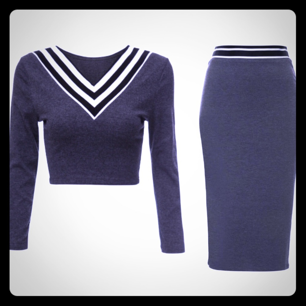 2 piece Bandage body-con set